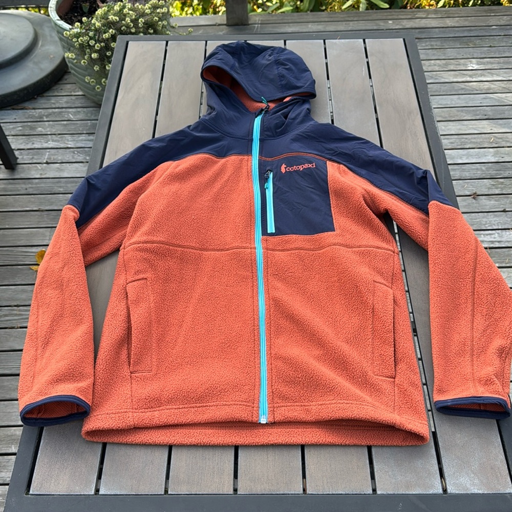 Cotopaxi Abrazo Fleece Hooded Full-Zip Jacket Size Small Mens